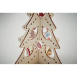 Decoration wooden present - Afbeelding 4