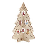 Decoration wooden present - Afbeelding 3