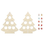 Decoration wooden present - Afbeelding 2